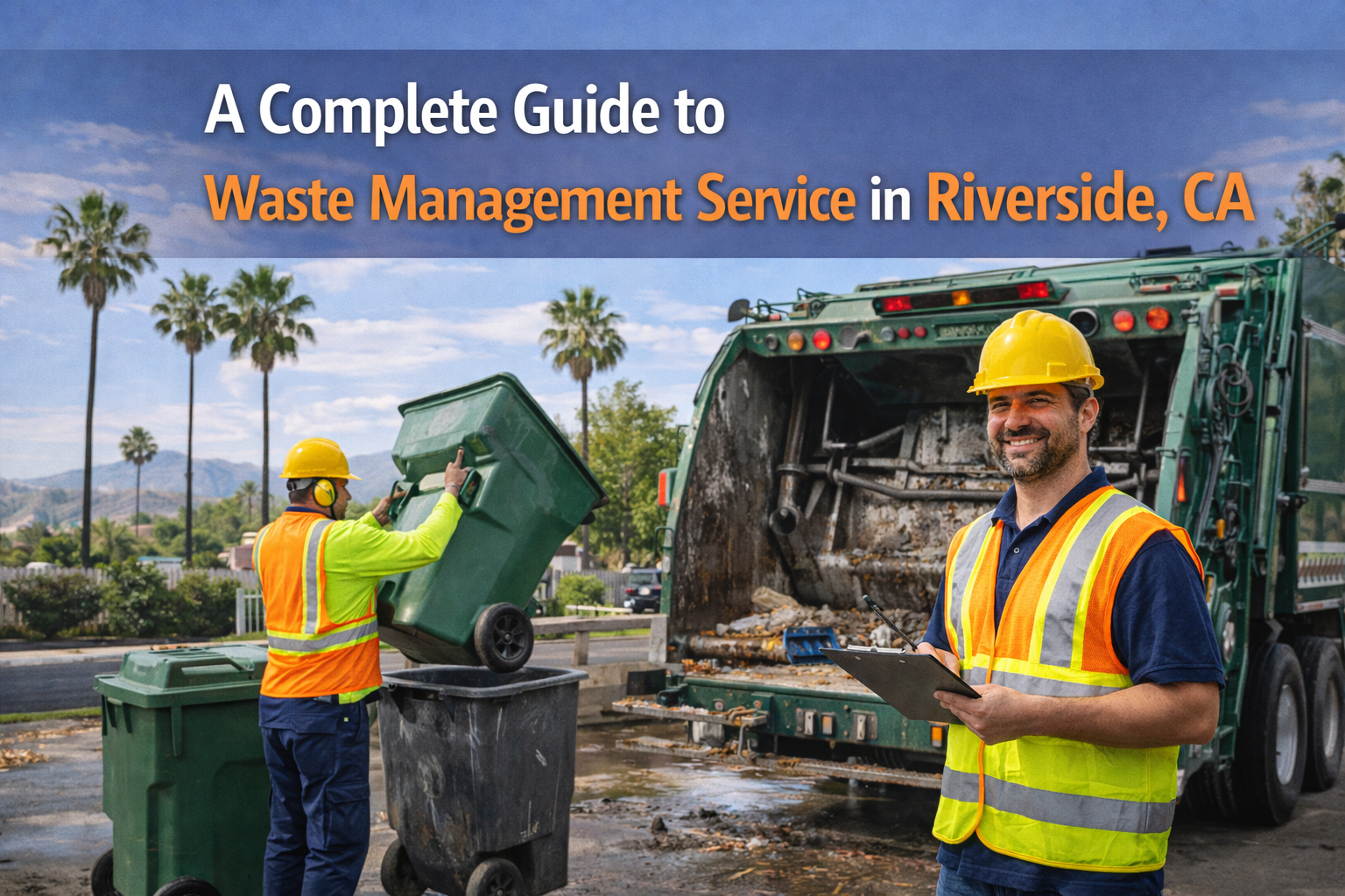 A Complete Guide to Waste Management Service in Riverside, CA